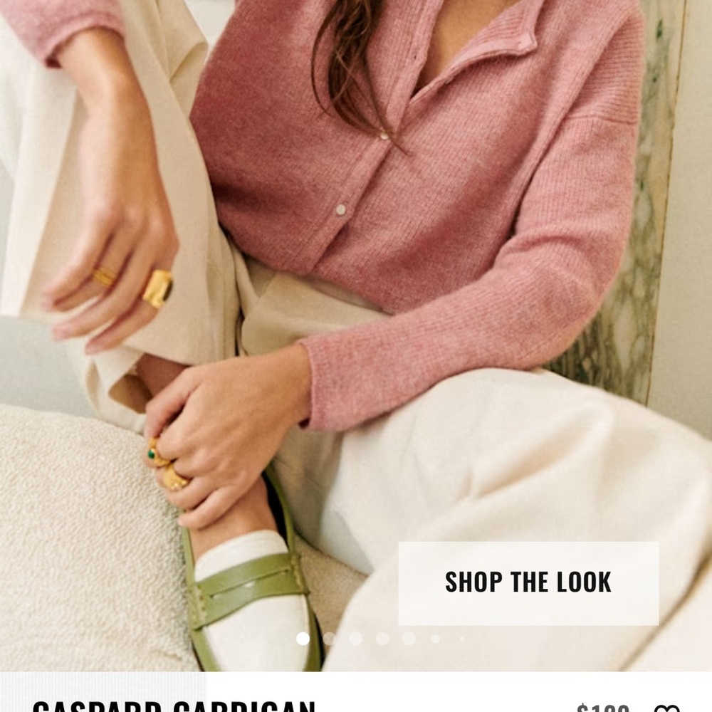Sezane gaspard cardigan